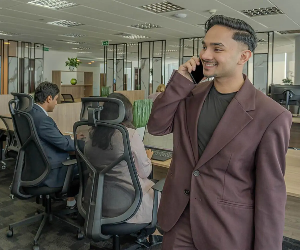 Professionals Working in Coworking Space ADGM - Sky Hub